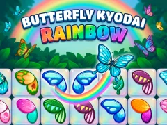 Butterfly Kyodai Rainbow — безплатна онлайн игра