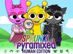 Sprunki Pyramixed: Human Edition — безплатна онлайн игра