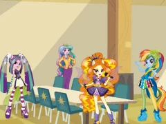 Rainbow Rocks Who's Your VIF? — безплатна онлайн игра