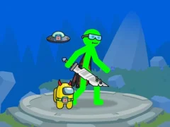 Stickman Mega Boss Battles! — безплатна онлайн игра