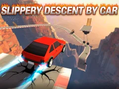 Slippery Descent By Car — безплатна онлайн игра