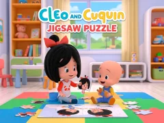 Cleo and Cuquin Jigsaw Puzzle — безплатна онлайн игра