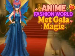 Anime Fashion World Met Gala Magic — безплатна онлайн игра
