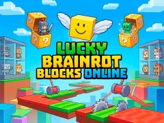 Lucky Brainrot Blocks Online — безплатна онлайн игра
