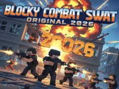 Blocky Combat Swat Original 2026 — безплатна онлайн игра