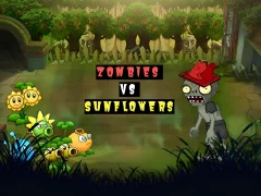 Zombies vs. Sunflowers — безплатна онлайн игра