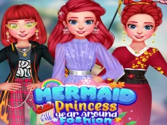 Mermaid Princess All Year Around Fashion — безплатна онлайн игра