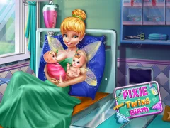 Pixie Twins Birth — безплатна онлайн игра