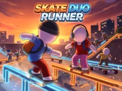 Skate Duo Runner — безплатна онлайн игра