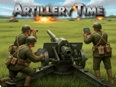 Artillery Time — безплатна онлайн игра