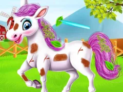 Baby Taylor Cute Pony Care — безплатна онлайн игра