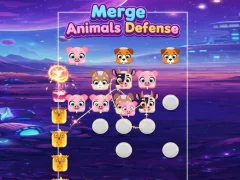 Merge Animals Defence — безплатна онлайн игра