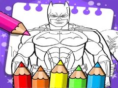 Batman Beyond Coloring Book — безплатна онлайн игра