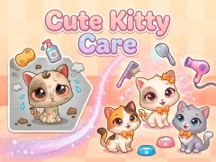 Cute Kitty Care — безплатна онлайн игра