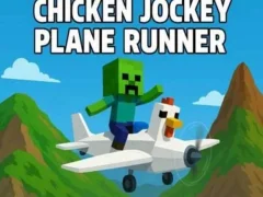 Chicken Jockey Plane Runner — безплатна онлайн игра