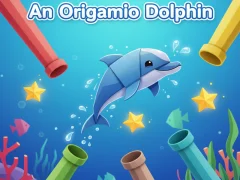 An origami dolphin — безплатна онлайн игра