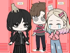 School Style Dress Up — безплатна онлайн игра