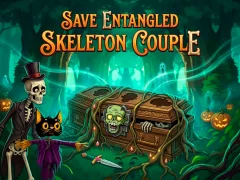 Save Entangled Skeleton Couple — безплатна онлайн игра