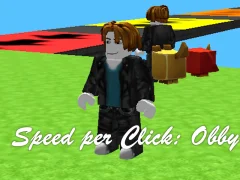 Speed per Click: Obby — безплатна онлайн игра