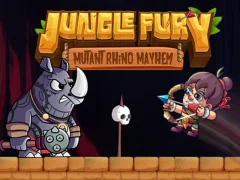 Jungle Fury Mutant Rhino Mayhem — безплатна онлайн игра