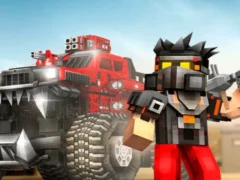 Blocky Cars: Car Battle — безплатна онлайн игра