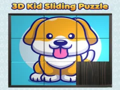 3D Kid Sliding Puzzle — безплатна онлайн игра
