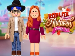 Roblox Couple Autumn DressUp — безплатна онлайн игра