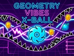 Geometry Vibes X-Ball — безплатна онлайн игра