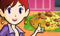 Sara's Cooking Class: Mutton Biryani — безплатна онлайн игра
