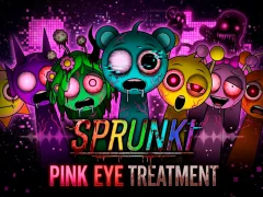 Sprunki: Pink Eye Treatment — безплатна онлайн игра