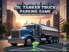 Oil Tanker Truck Parking Game — безплатна онлайн игра
