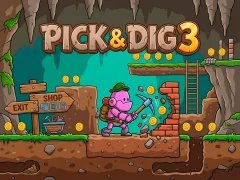 Pick & Dig 3 — безплатна онлайн игра
