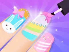 Girls Fun Nail Salon — безплатна онлайн игра