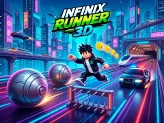 Infinix Runner 3D — безплатна онлайн игра