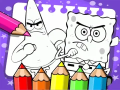Sponge Bob Coloring Book — безплатна онлайн игра