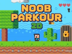 Noob Parkour 2D — безплатна онлайн игра