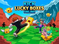 Kick Lucky Boxes Online — безплатна онлайн игра