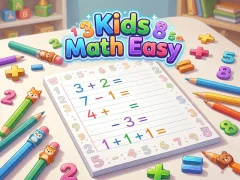 Kids Math Easy — безплатна онлайн игра