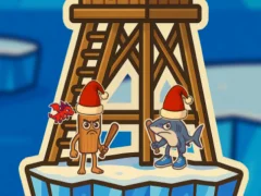 Tung Tung Sahur Snow Arena — безплатна онлайн игра