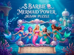 Barbie Mermaid Power Jigsaw Puzzle — безплатна онлайн игра