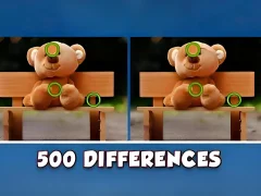 Find 500 Differences — безплатна онлайн игра