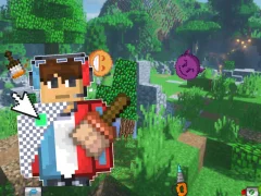 Draw a skin for Mineblock with physics — безплатна онлайн игра