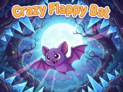 Crazy Flappy Bat — безплатна онлайн игра