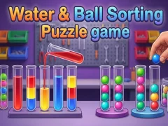 Water & Ball Sorting Puzzle game — безплатна онлайн игра