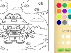 Labubu Coloring Book For Kids — безплатна онлайн игра