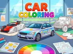 Car Coloring — безплатна онлайн игра