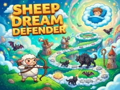 Sheep Dream Defender — безплатна онлайн игра