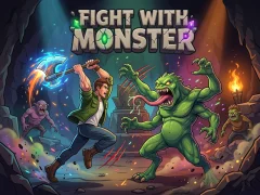 Fight With Monster — безплатна онлайн игра