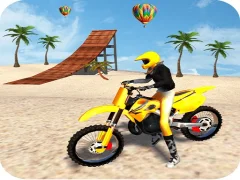 Racing Moto: Beach Jumping Simulator — безплатна онлайн игра