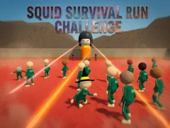 Squid Survival Run Challenge — безплатна онлайн игра